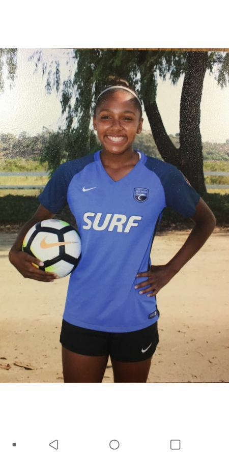 Sophomore represents the Womens Trinidad and Tobago professional soccer team