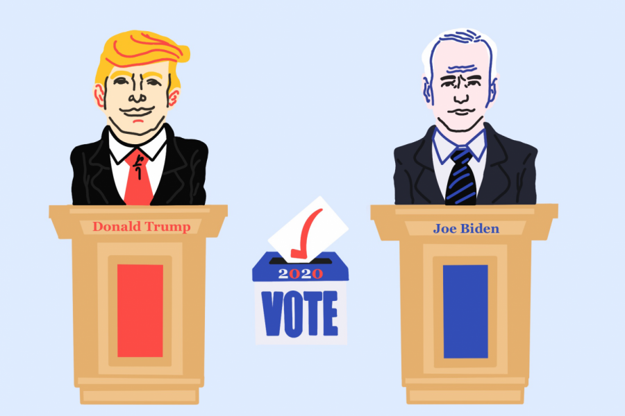 The 2020 United States presidential election was held on Tuesday, November 3, 2020. The two main candidates running for the position are Donald Trump and Joe Biden. 
