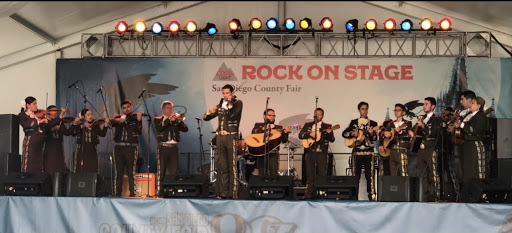 Mariachi Garibaldi performing at the San Diego County Fair 2019. Pablo Shimizu has been participating with Mariachi Garibaldi for 4.5 years