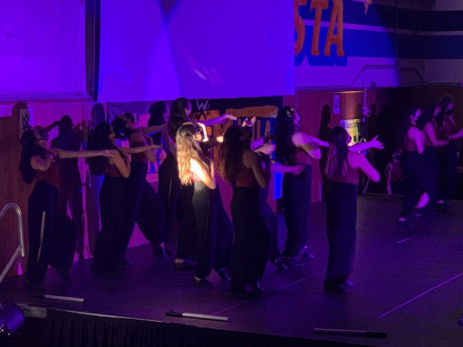 On Mar. 18, Bonita Vista Highs Get to the Pointe (GTP) dance team performed during the assembly at the gym. The assembly highlighted Spring sports and featured performances from GTP and Mariachi. 