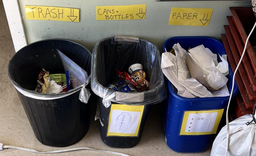 At Bonita Vista high students are encouraged to dispose of waste or trash in its proper receptacle. In AP Environmental Science teacher Ms. Marriott’s classroom it is encouraged that students place trash in the appropriate receptacle.