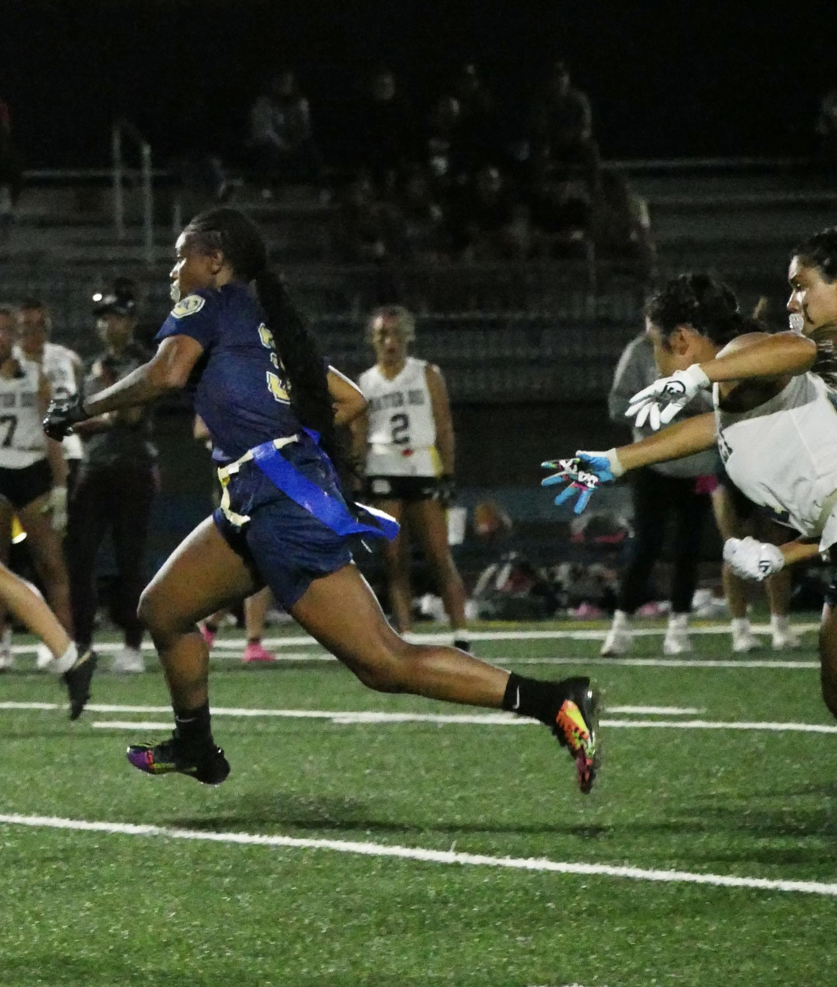 BVH girls’ flag football wins first ever home game against MDH 25-12 ...