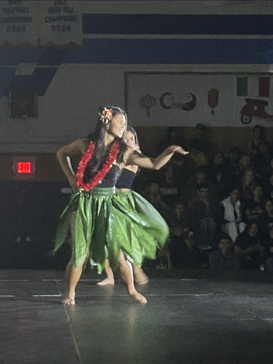 On Oct. 27, Senior Malyna Castillo performs in the BVH gymnasium for the multicultural spirit week assembly. The assembly concluded the spirit week which allowed students to represent different aspects of their culture each day.