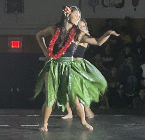 On Oct. 27, Senior Malyna Castillo performs in the BVH gymnasium for the multicultural spirit week assembly. The assembly concluded the spirit week which allowed students to represent different aspects of their culture each day.