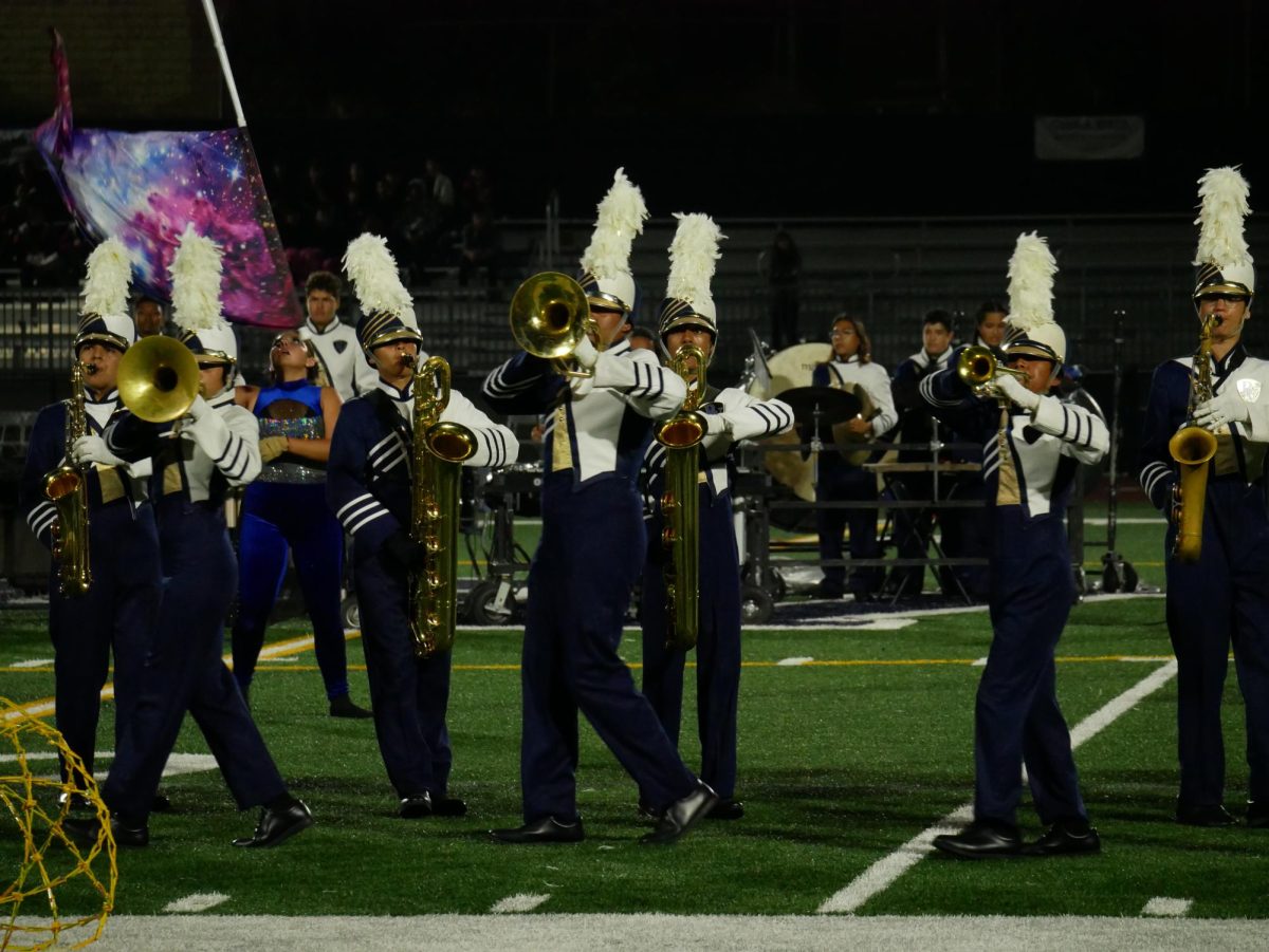 On Oct. 14, the Bonita Vista High (BVH) performance band Club Blue performed a musical showcase alongside fellow schools of the district such as Eastlake High (EHS) and Mira Mesa High (MMH). Club Blue used this showcase to provide a visual sense of pride BVH has to offer.