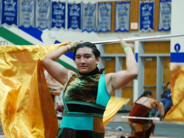 Bonita Vista High School (BVH) was one of the many schools who performed at the showcase. BVH Sophomore Cesar Armenta and BVHs Color Guard performed a show named Neverland.